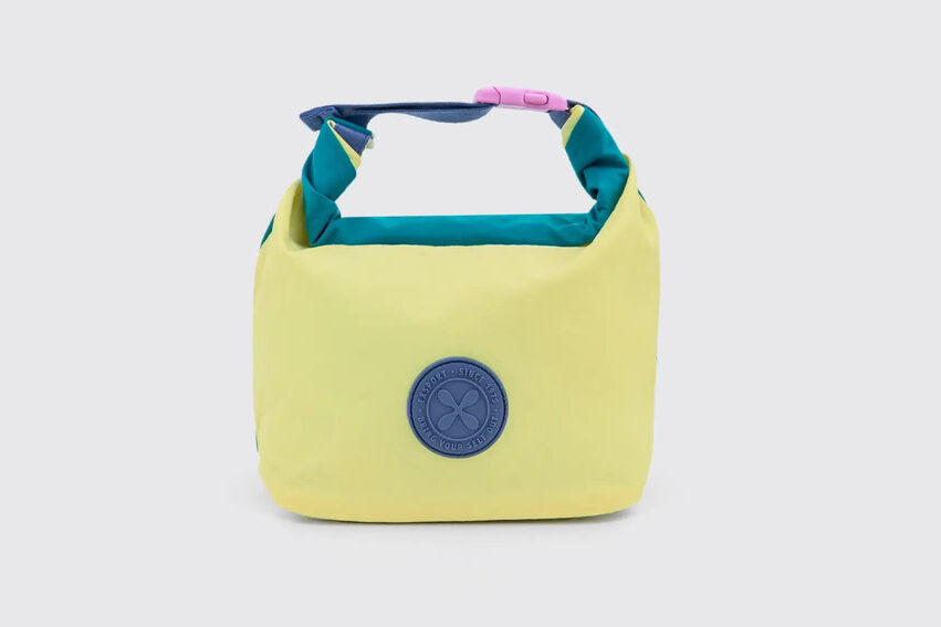 ROLLING DOWN LUNCH BAG - LIGHT YELLOW